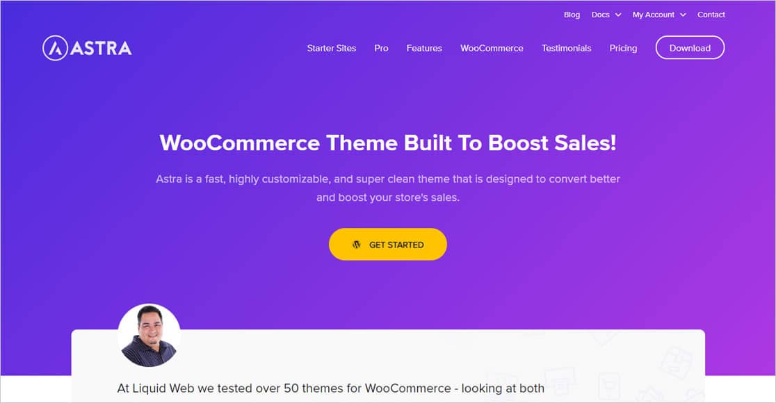 astra-woocommerce os melhores themes para wordpress woocommerce